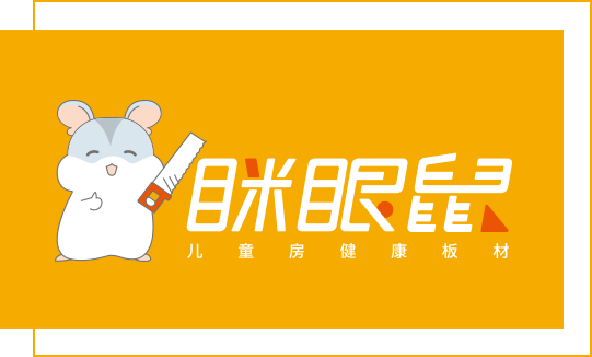 眯眼鼠生态板logo